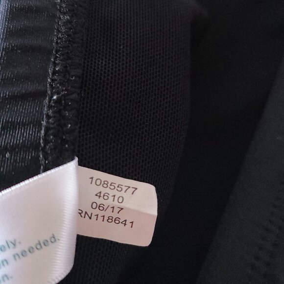 SWIM BY CACIQUE SWIM SKIRT--PLUS SIZE 22 -BLACK- BUILT IN BIKINI BOTTOM - Picture 11 of 12